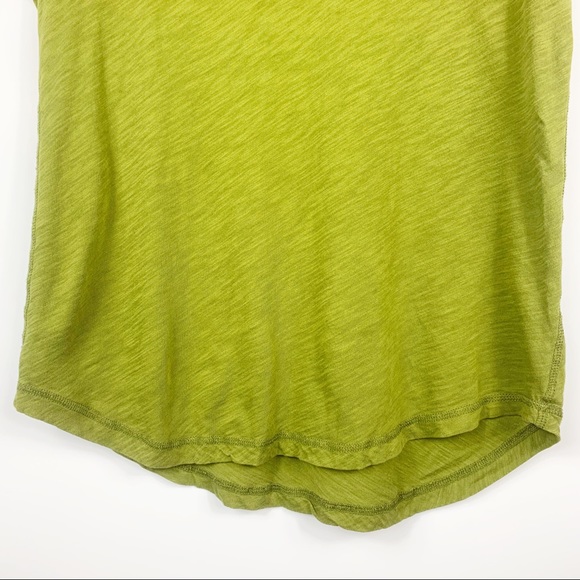 Madewell Olive Whisper Cotton Crewneck Top - Picture 3 of 6
